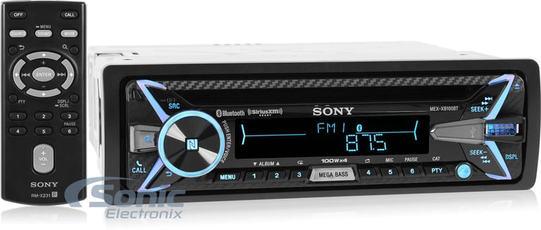 Sony MEX-XB100BT OPEN BOX INCOMPLETE Image 15
