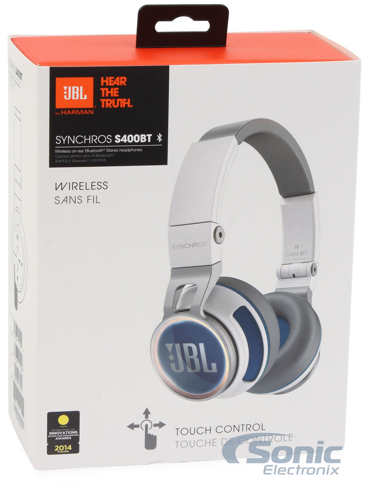 JBL Synchros S400BT Bluetooth Headphones + Sonic Electronix Bonus Pack 3 Image 11
