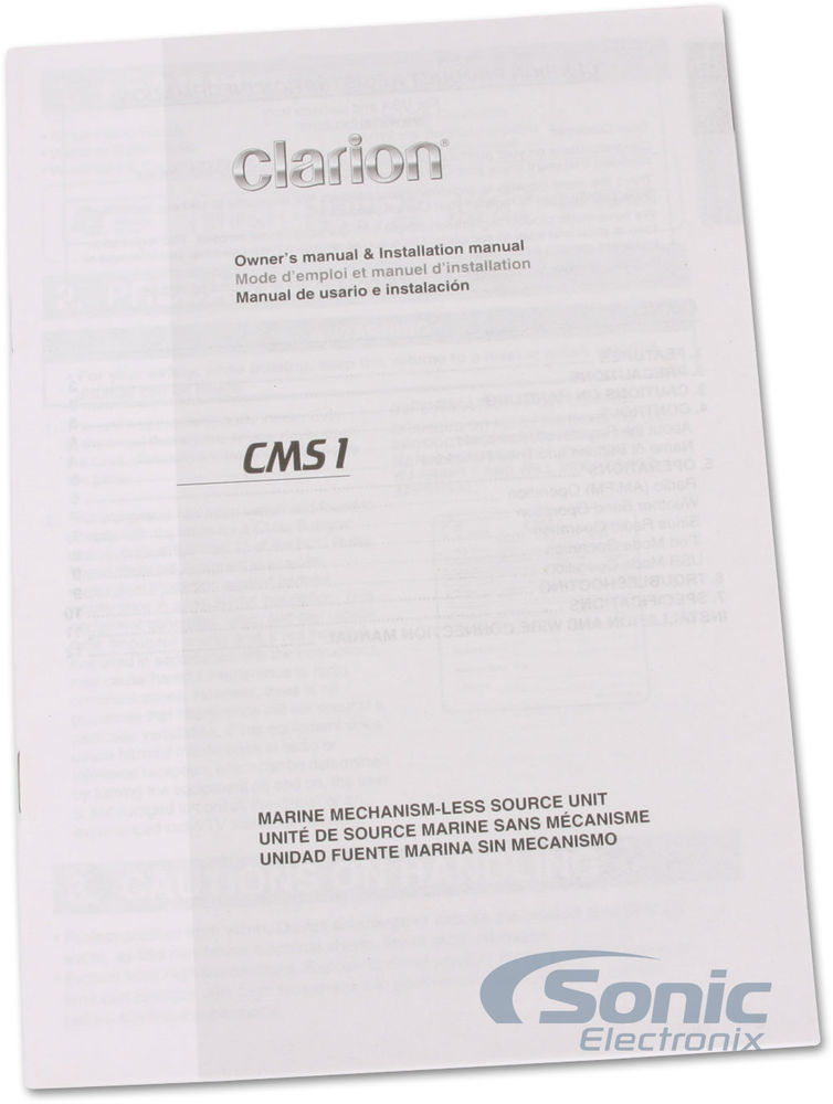 Clarion CMS1 R/B Image 10