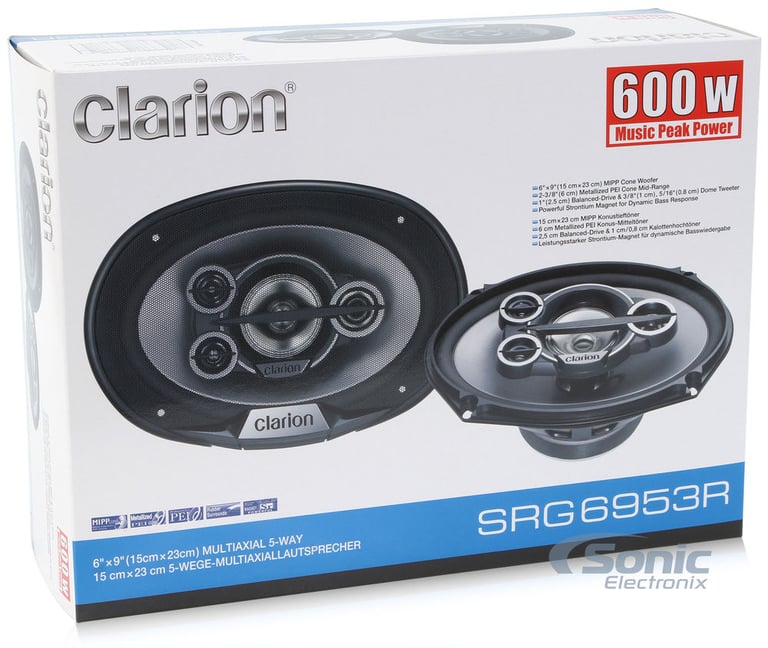 Clarion SRG6953R OPEN BOX COMPLETE Image 9