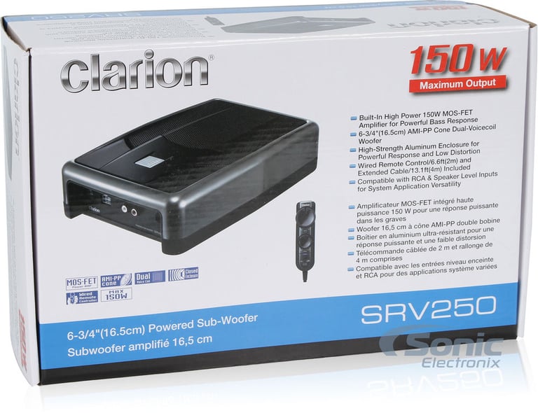 Clarion SRV250 Image 8