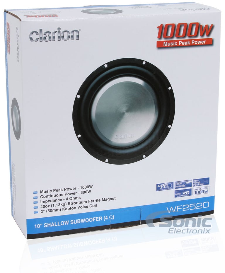 Clarion WF2520 Image 6