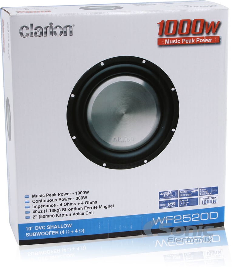Clarion WF2520D Image 6