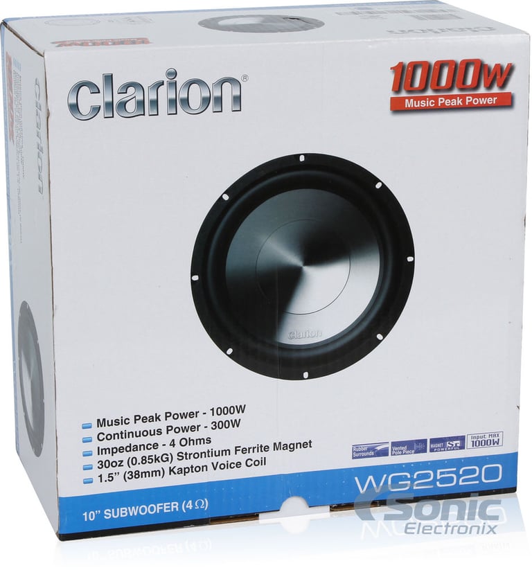 Clarion WG2520- OPEN BOX  Image 4