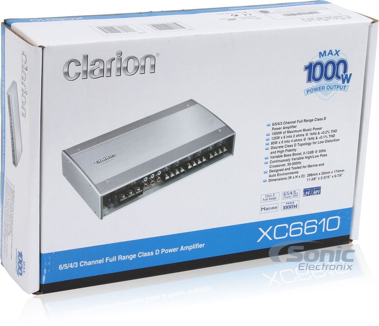 Clarion XC6610 Image 8