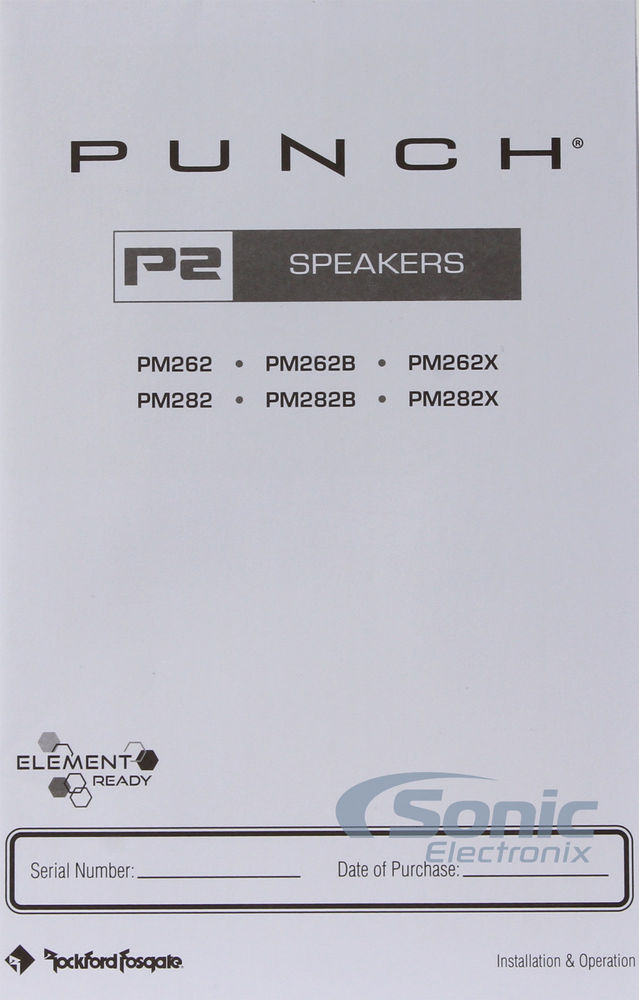 Rockford Fosgate PM262 Image 6