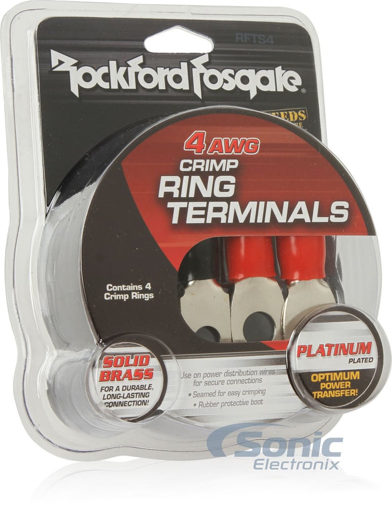 Rockford Fosgate RFTS4 LIKE NEW DAMAGED PACKAGING Image 2