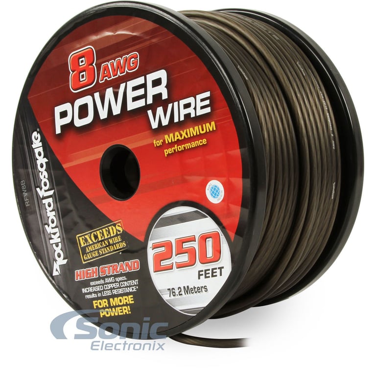 Rockford Fosgate RFW8B Image 1
