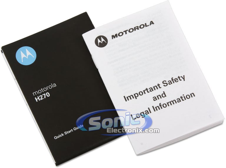 Motorola H270 (89286N) Image 3
