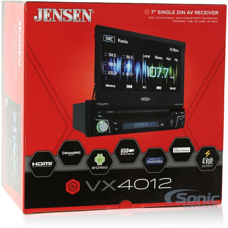Jensen VX4012 Open Box Incomplete Image 12