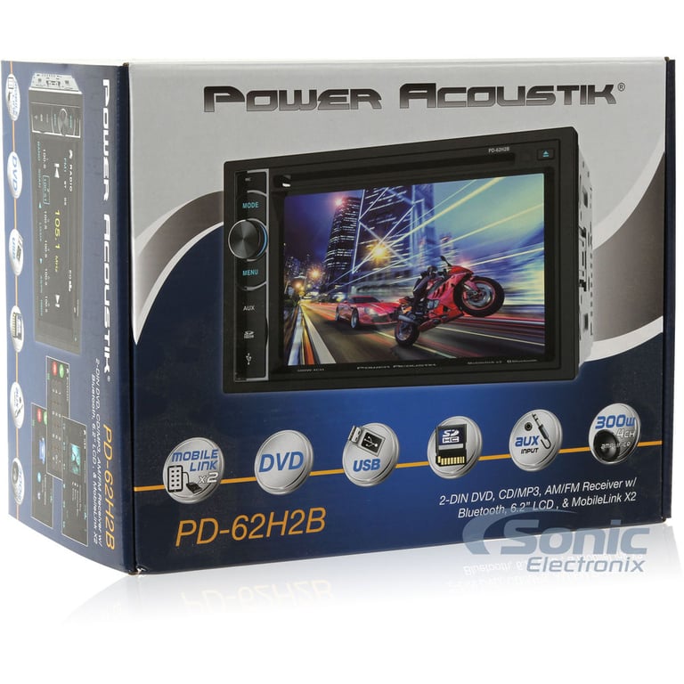 Power Acoustik PD-62H2B Open Box Complete (Very Good, Used) Image 11