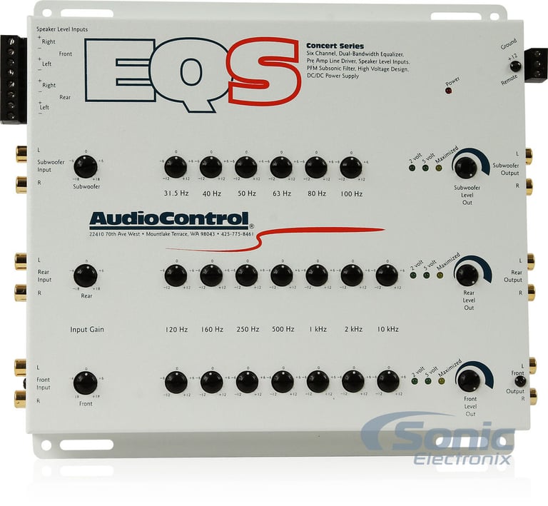 AudioControl EQS (White) Image 2