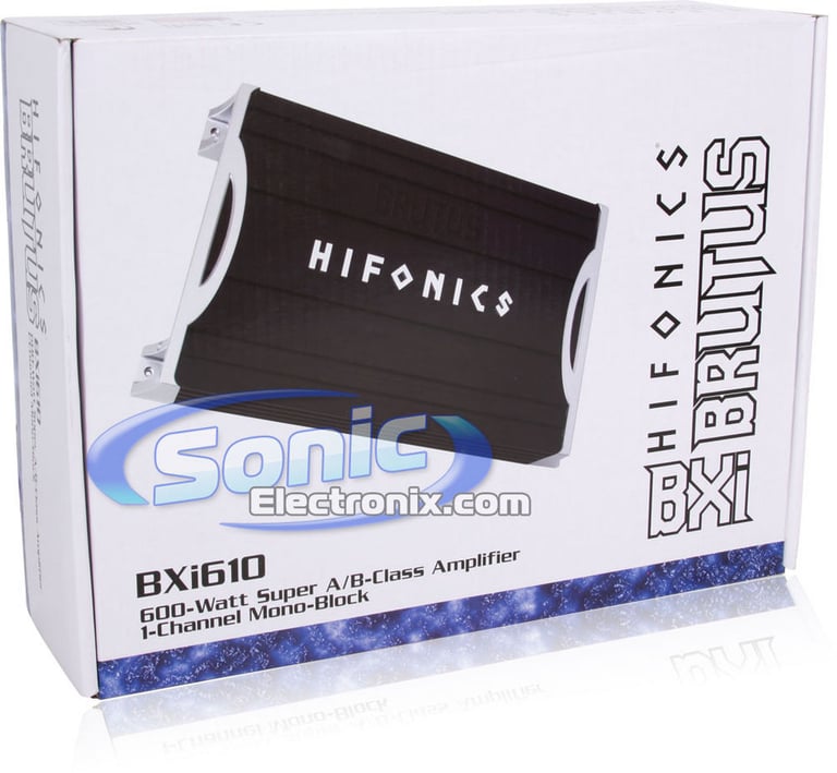 Hifonics BXi 610 (BXi610) Open Box Image 7