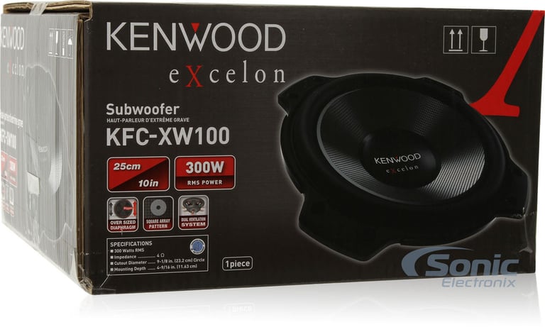 Kenwood KFC-XW100 (Open Box, Complete) Image 4