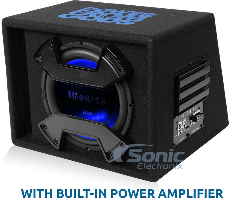 Hifonics HF-110A Powered 10" Sub Box OPEN BOX INCOMPLETE Image 14