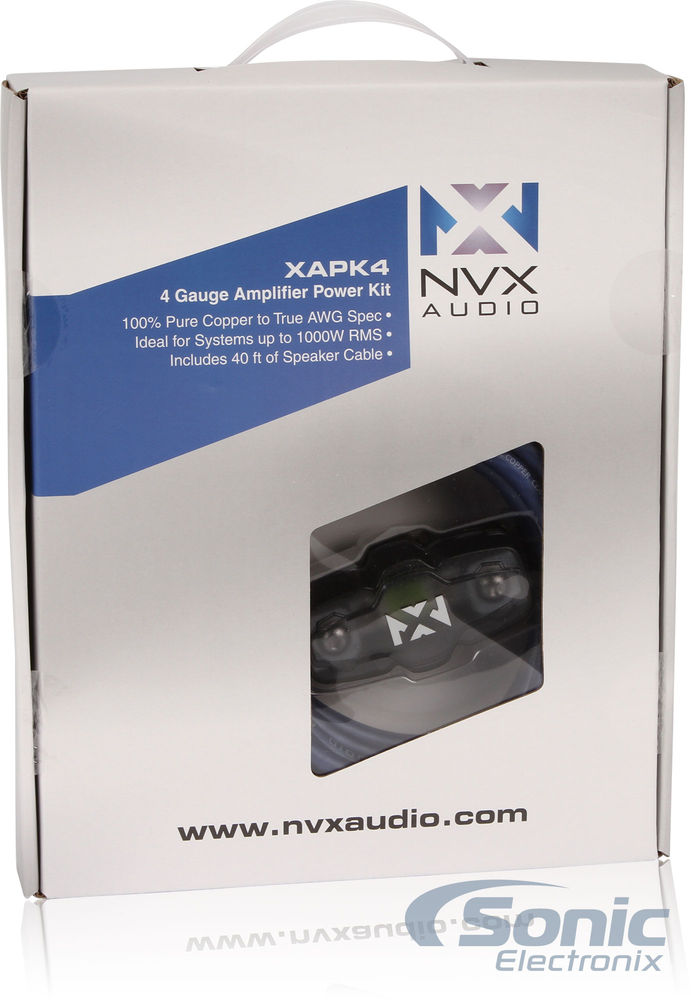 AudioControl + NVX Bass Bundle w/ Premium Amp Kit Image 28