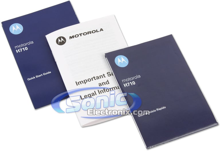 Motorola H710 (89183) Image 4