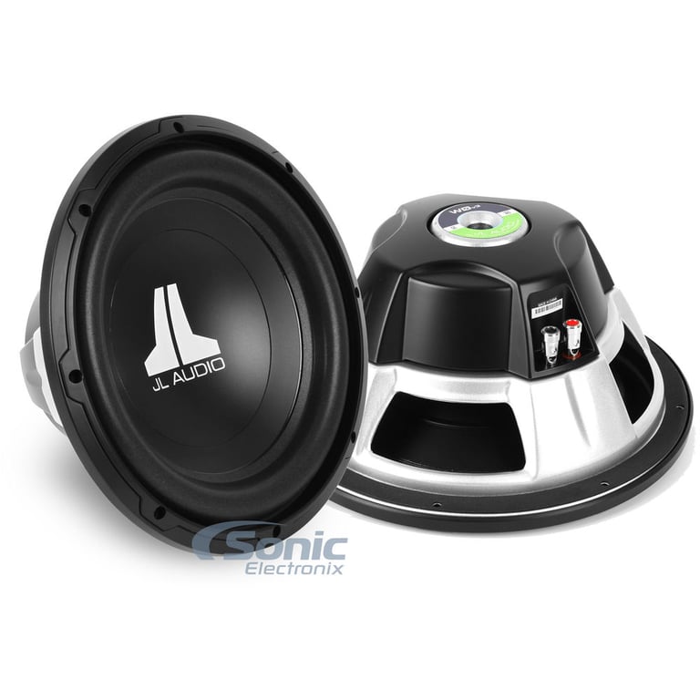 (2) JL Audio 12W0v3-4 Subwoofers Image 1