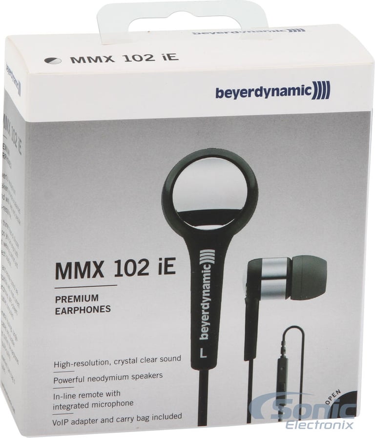 Beyerdynamic MMX 102 iE (Black/Silver) + Sonic Electronix Bonus Pack 4 Image 8