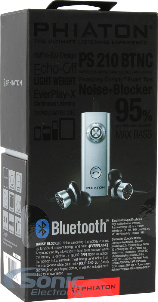 Phiaton PS 210 BTNC (PS210BTNC) + Sonic Electronix Bonus Pack 3 Image 9