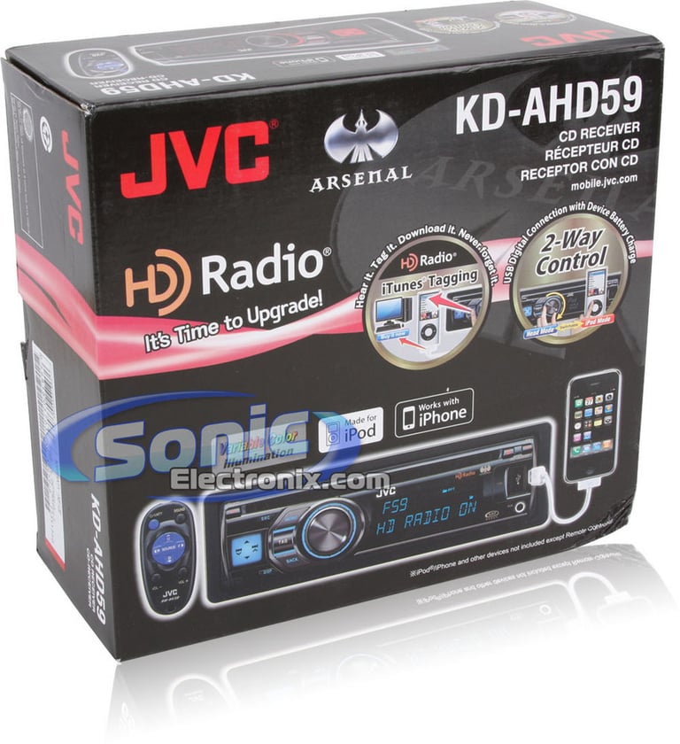 JVC Arsenal KD-AHD59 Image 8
