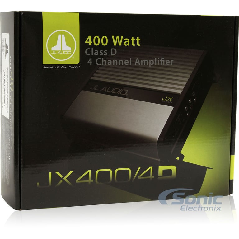 JL Audio JX400/4D Open Box Complete (Very Good, Used) Image 8