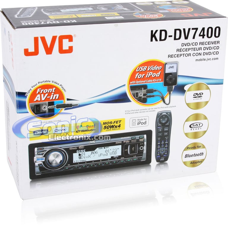 JVC KD-DV7400 Image 10