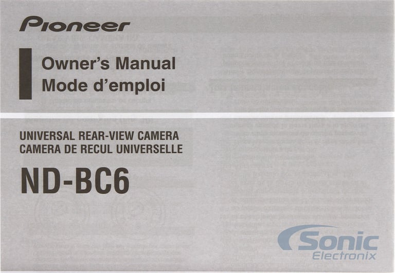 Pioneer ND-BC6 Image 5