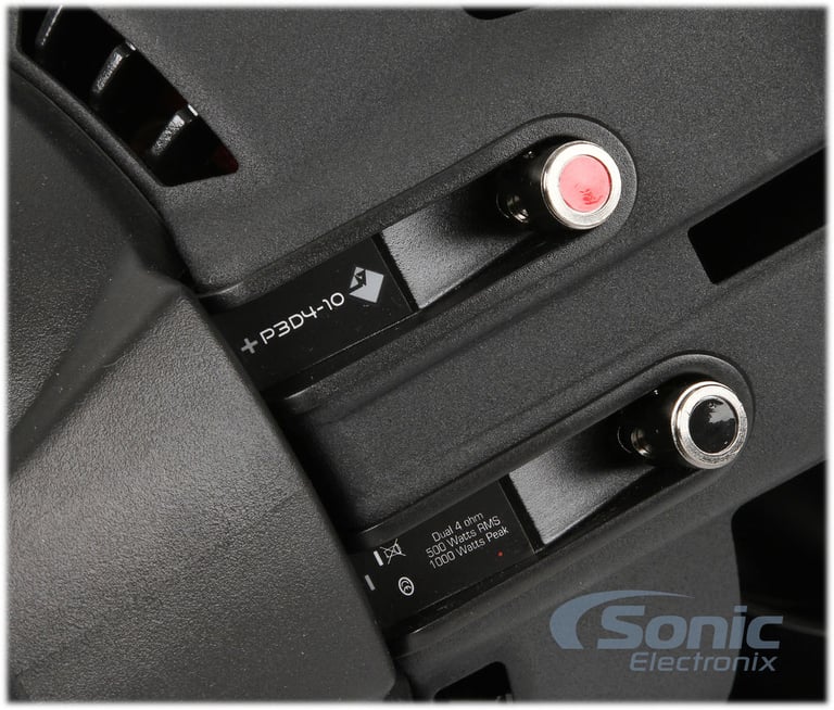 Rockford Fosgate P3D4-10 Open Box Complete Image 6