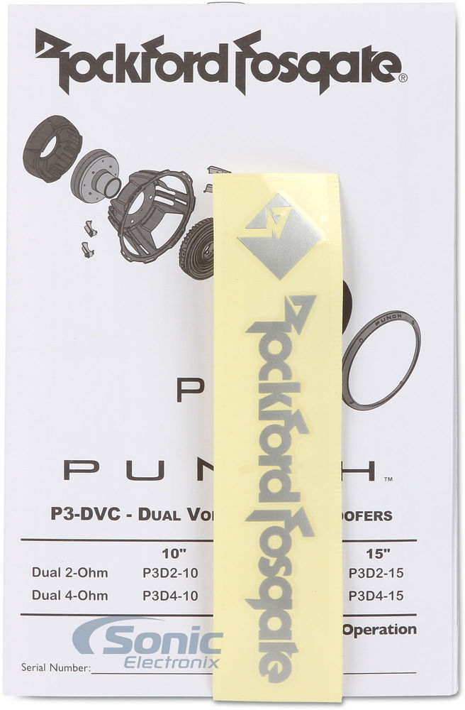 Rockford Fosgate Punch P3D415 Open Box Image 8