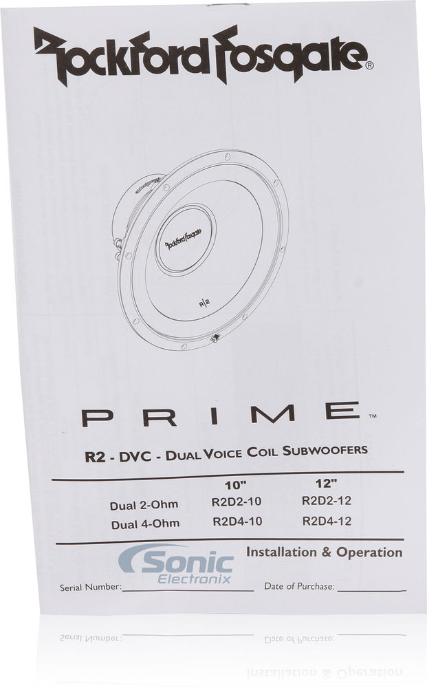 Rockford Fosgate Prime R2D2-12 Image 7