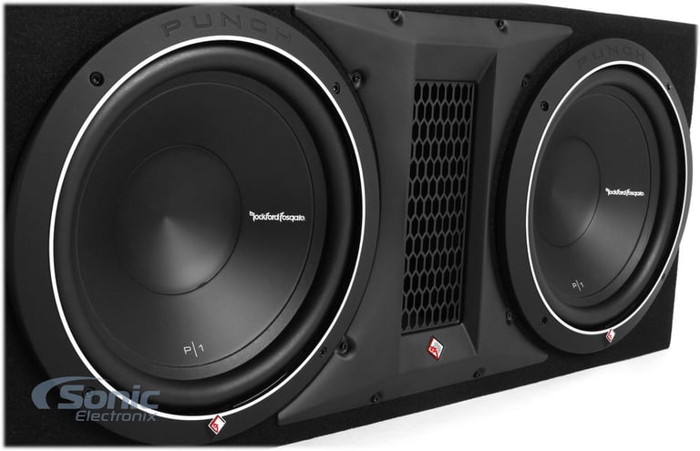 Rockford Fosgate Punch P1-2X12 (Open Box, Great) Image 3