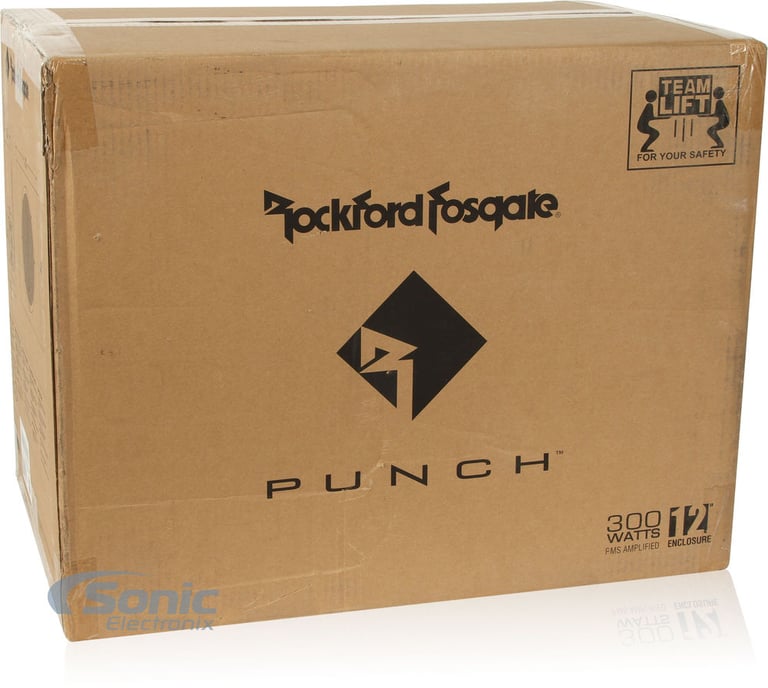 Rockford Fosgate Punch P300-12 OPEN BOX COMPLETE Image 9