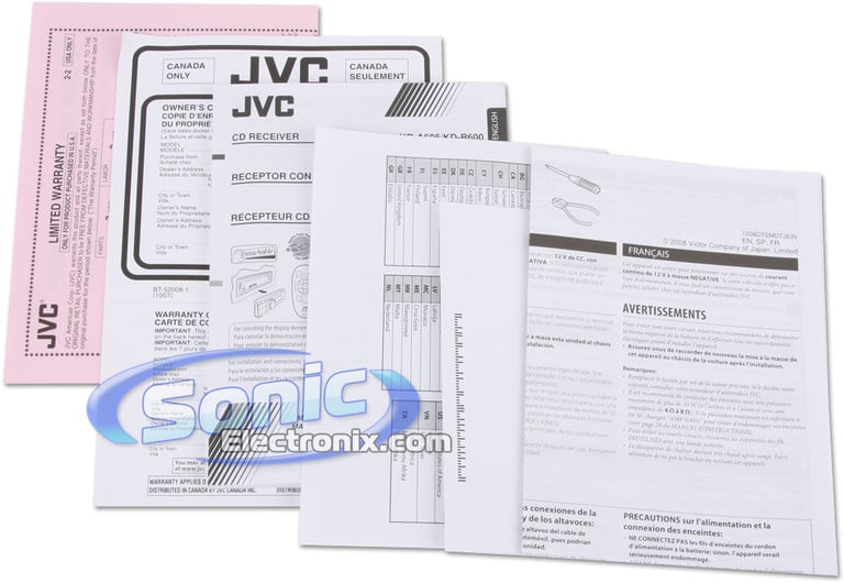 JVC KD-A605 Image 7