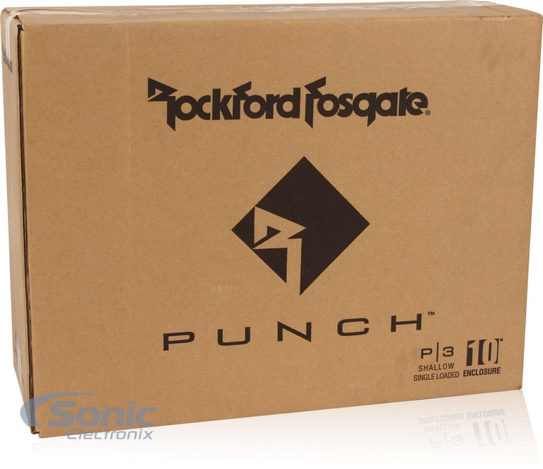 Rockford Fosgate Punch Shallow Loaded Enclosure (Open Box, Great) Image 6