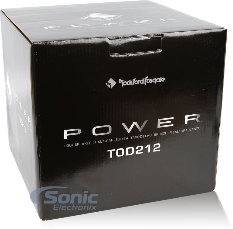 Rockford Fosgate T0D212 (T0D2-12) Open Box Image 10
