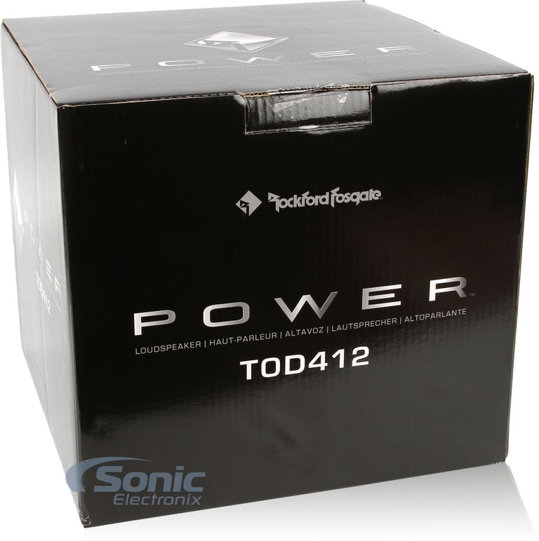 Rockford Fosgate Power T0D412 Image 10
