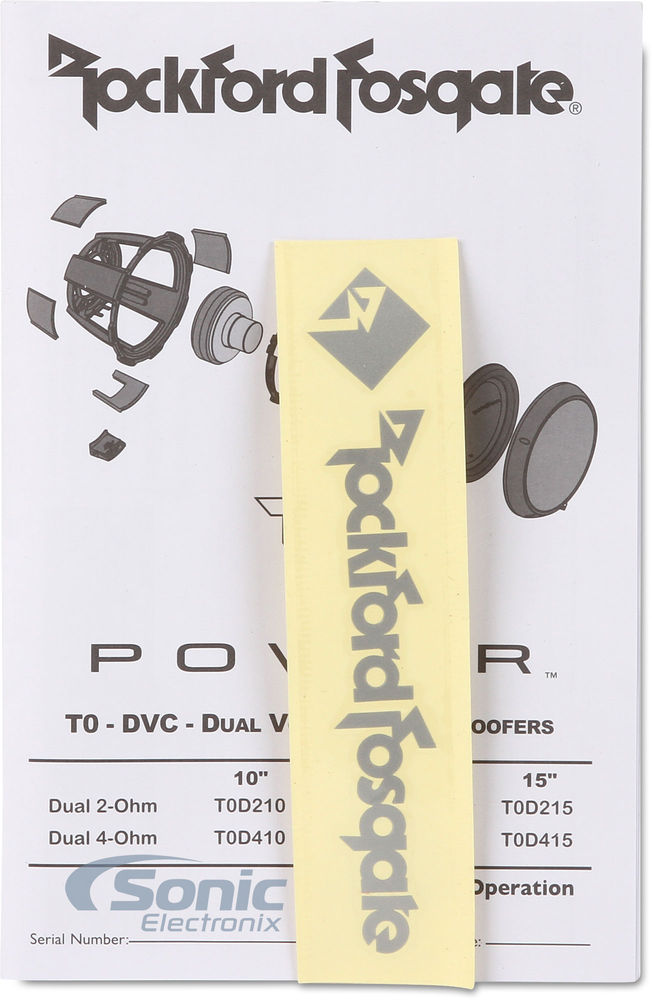 Rockford Fosgate Power T0D415 Image 8