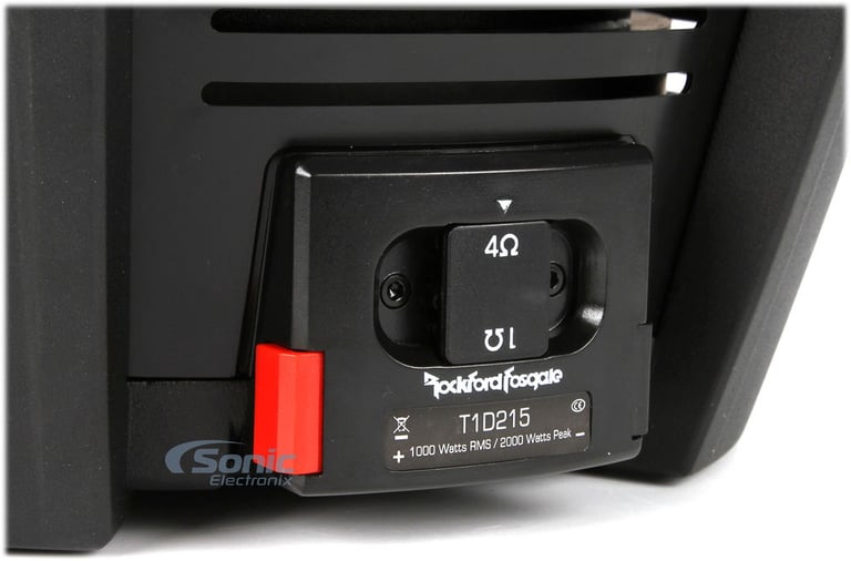 Rockford Fosgate T1D215   - New (Damaged Packaging, Product A+) Image 7