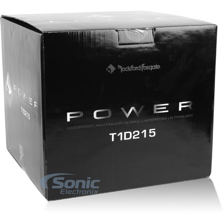 Rockford Fosgate T1D215   - New (Damaged Packaging, Product A+) Image 12