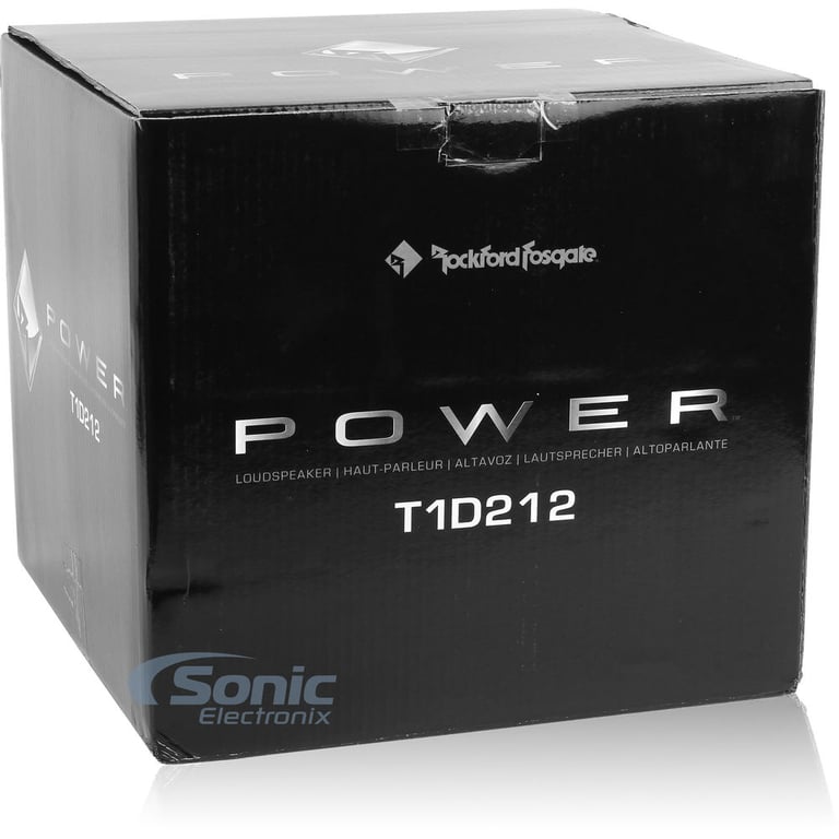 Rockford Fosgate Power T1D212 (Like New (Open Box)) Image 11