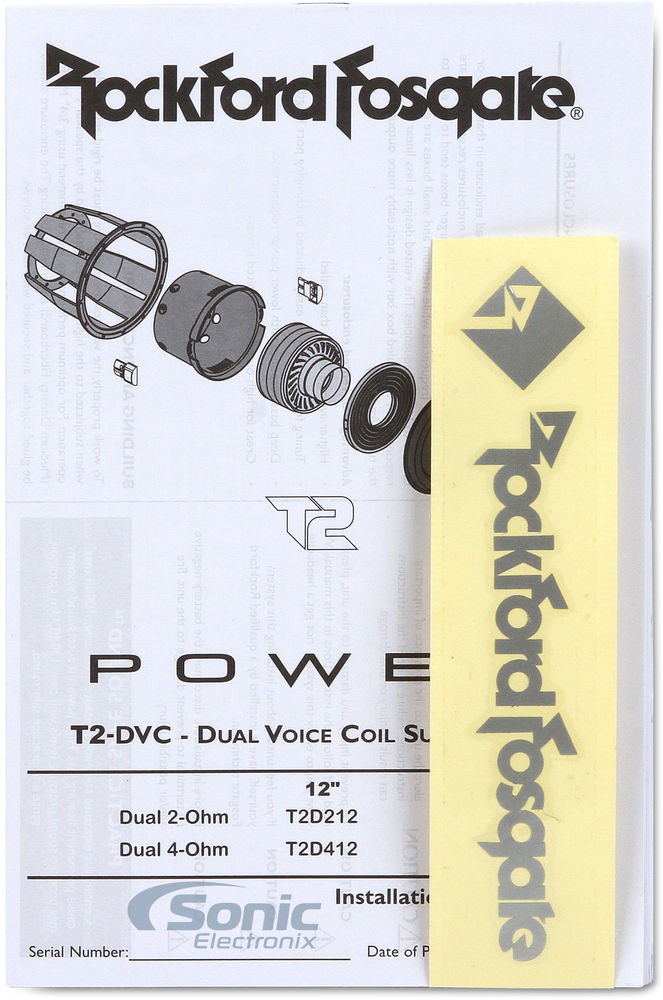 Rockford Fosgate Power T2D215 Image 6