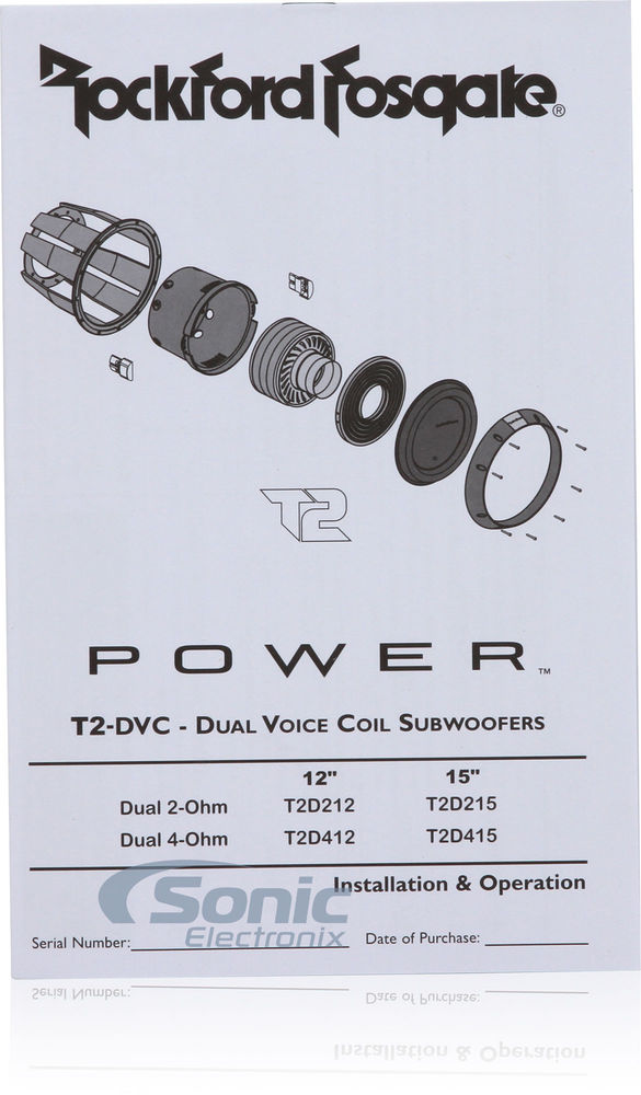Rockford Fosgate Power T2D412 Image 7