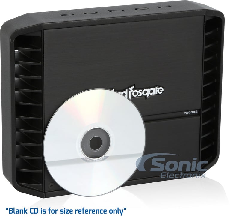 Rockford Fosgate Punch P300X2 (Open Box, Like New) Image 2