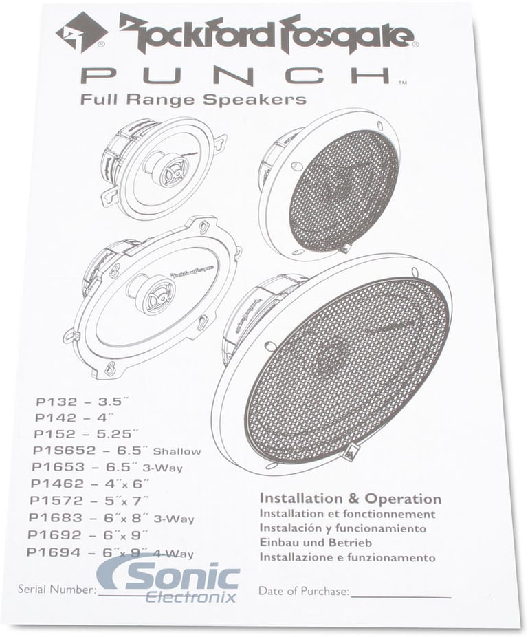 Rockford Fosgate Punch P1462 (Open Box, Like New) Image 7