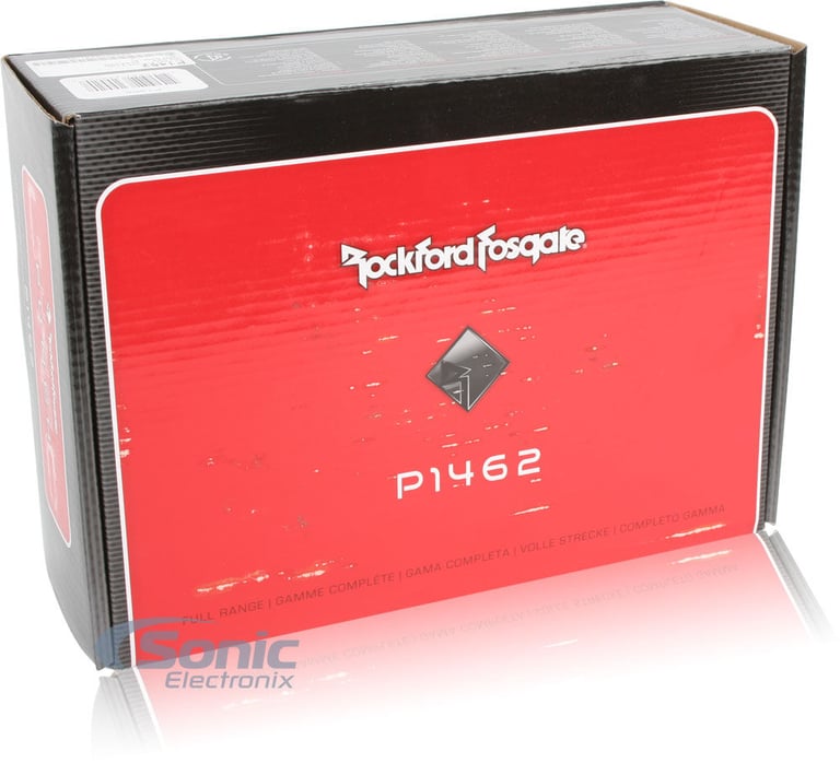 Rockford Fosgate Punch P1462 (Open Box, Like New) Image 8
