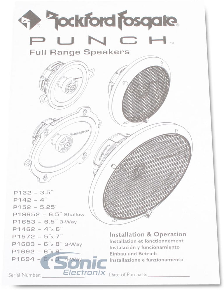Rockford Fosgate Punch P152 (Open Box Complete) Image 8
