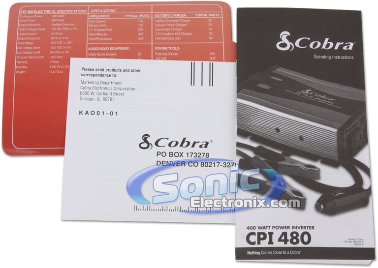 Cobra CPI480 Image 6