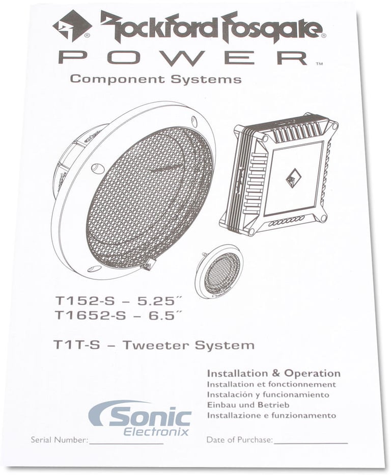 Rockford Fosgate Power T152-S (Open Box, Damaged Packaging) Image 11