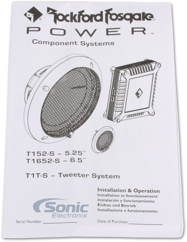 Rockford Fosgate Power T1T-S (Open Box, Like New) Image 8